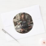 Hermione 20 Classic Round Sticker