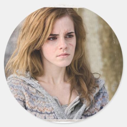 Hermione 2 Classic Round Sticker