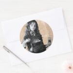 Hermione 7 Classic Round Sticker