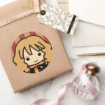 Hermione Granger Cartoon Character Art Classic Round Sticker