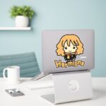Hermione Granger Cartoon Character Art Sticker
