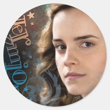 Hermione Granger Classic Round Sticker