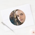 Hermione Granger Classic Round Sticker