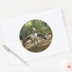 Hippogriff Classic Round Sticker
