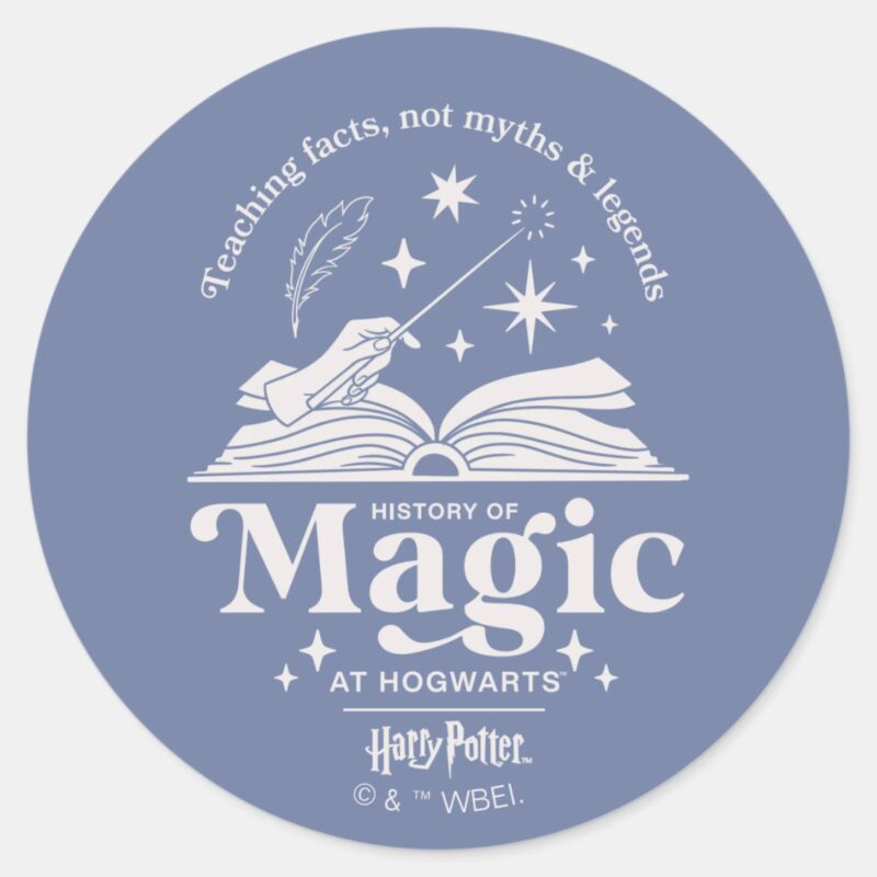 History Of Magic At HOGWARTS™ Classic Round Sticker History Of Magic At HOGWARTS™ Classic Round Sticker