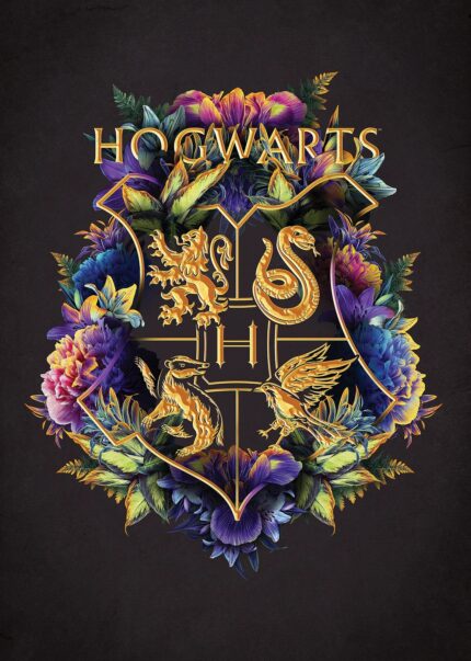 Hogwarts Crest: Floral Enchantment