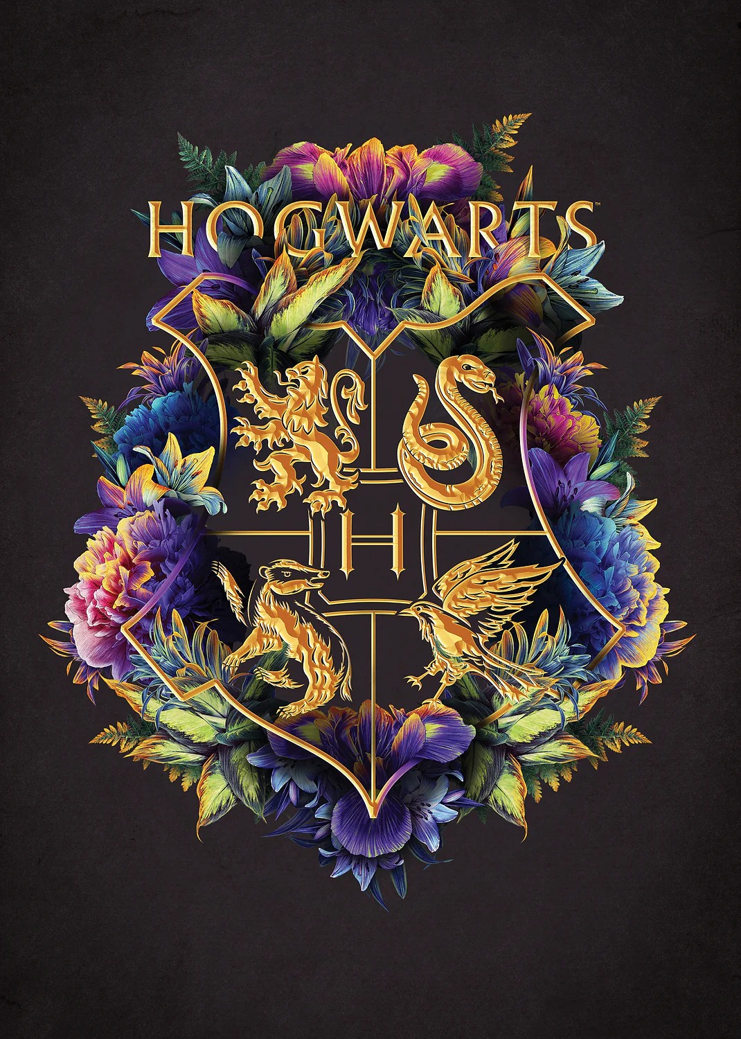 Hogwarts Crest: Floral Enchantment
