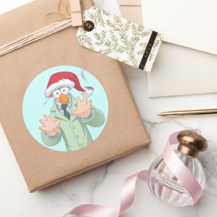 Holiday Beaker 2 Classic Round Sticker