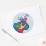Holiday Gonzo Classic Round Sticker