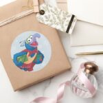 Holiday Gonzo Classic Round Sticker