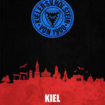 Holstein Kiel City Skyline Poster
