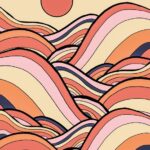 Hot Spring Waves Spring Vibes Poster