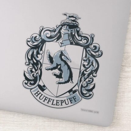 Hufflepuff Crest Blue Sticker