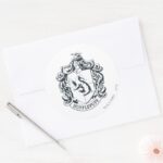 Hufflepuff Crest Classic Round Sticker