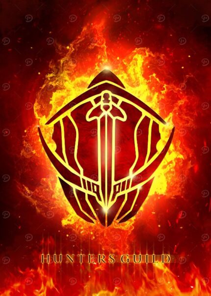 Hunters Guild Emblem Solo Leveling Poster