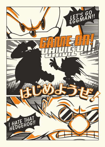 I Hate That Hedgehog Poster