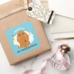 I Believe In Mr. Snuffleupagus Square Sticker