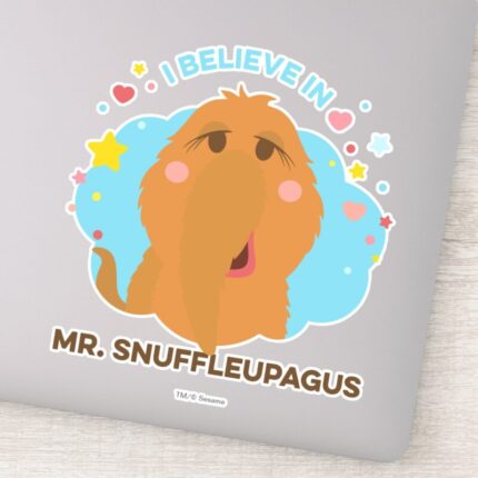 I Believe In Mr. Snuffleupagus Sticker