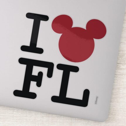 I Love Mickey Florida Sticker