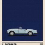 Il Sorpasso Movie Car Poster