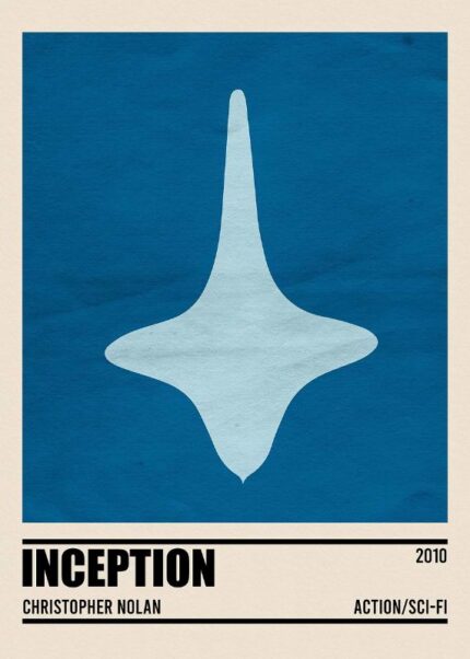 Inception Minimalist Movie Poster