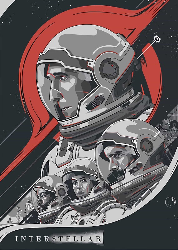 Interstellar Space Poster