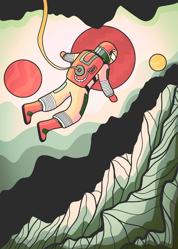 Into The Space World Poster