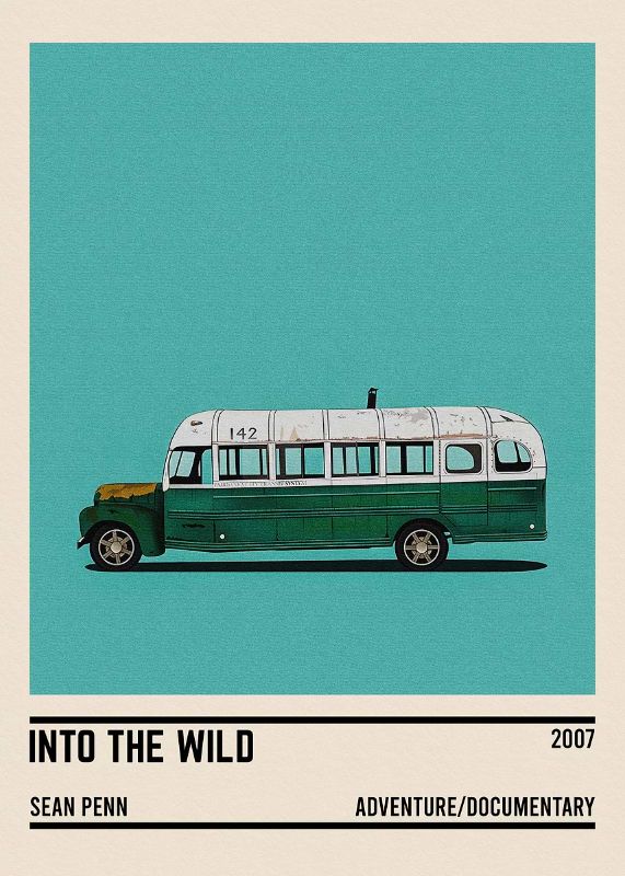 Into The Wild Movie Car Poster