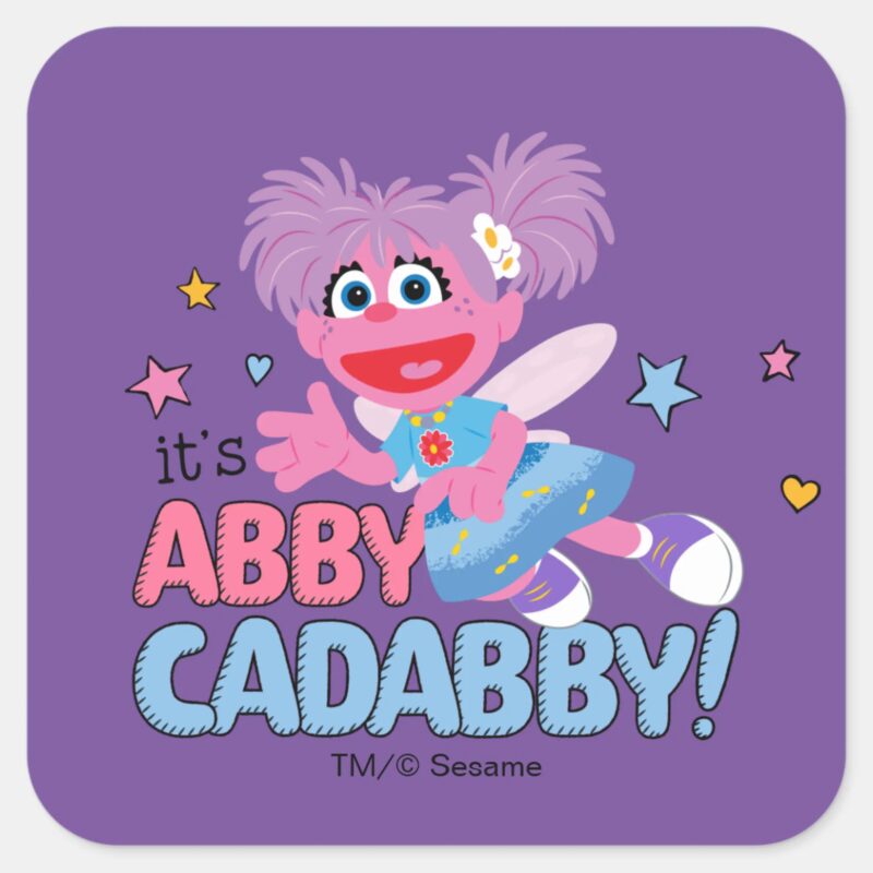 Its Abby Cadabby Square Sticker Its Abby Cadabby Square Sticker