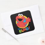 Its Elmo Square Sticker