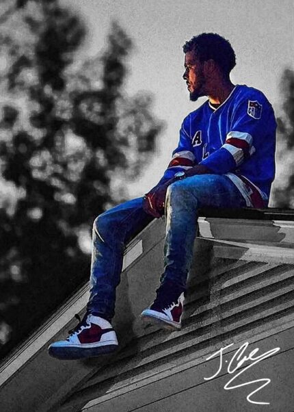 J Cole Music Poster