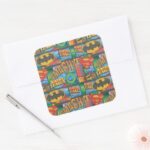 JL Core Supreme 4 Square Sticker