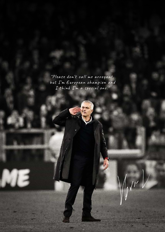 JOSE MOURINHO Soccer Poster