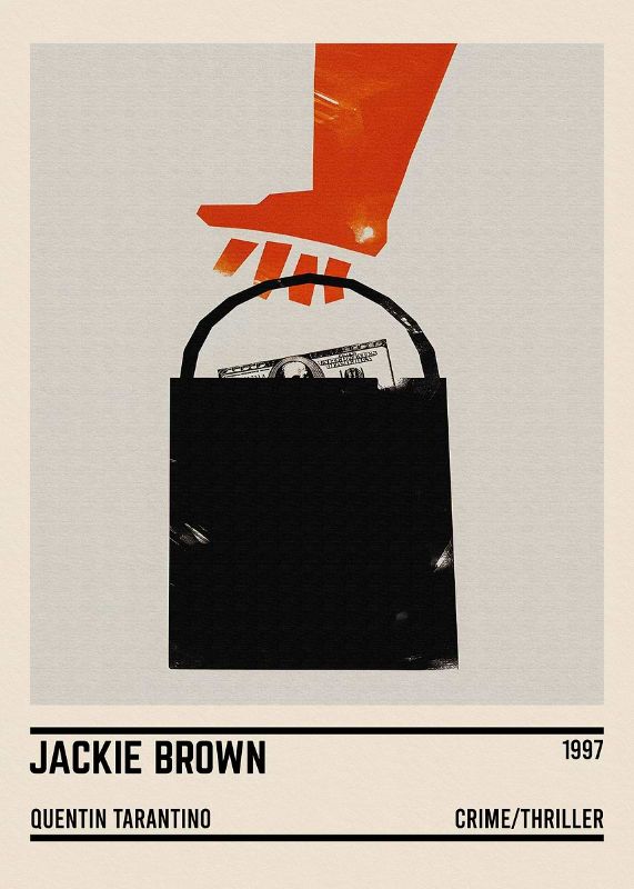 Jackie Brown Minimalist Poster