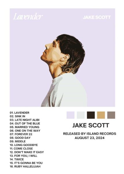 Jake Scott Lavender Music Poster