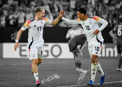 Jamal Musiala And Florian Wirtz Football Poster