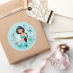 Jasmine Princess Jasmine Classic Round Sticker