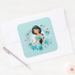 Jasmine Princess Jasmine Square Sticker