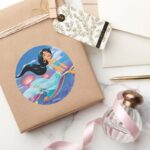 Jasmine Dream Big Classic Round Sticker
