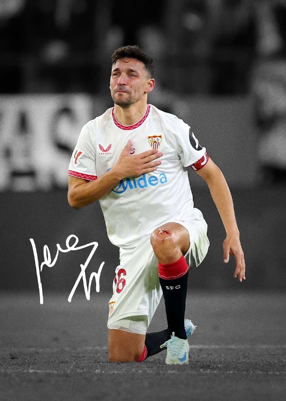 Jesus Navas Soccer Poster