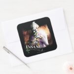Joker Certified Insane Square Sticker
