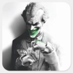 Joker Key Art Square Sticker
