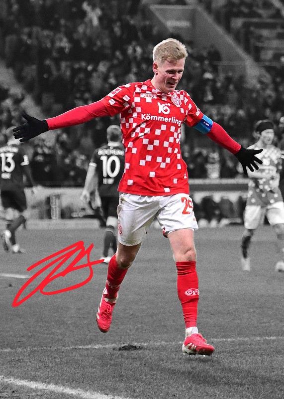 Jonathan Burkardt Football Poster