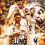 Jude Bellingham Football Poster