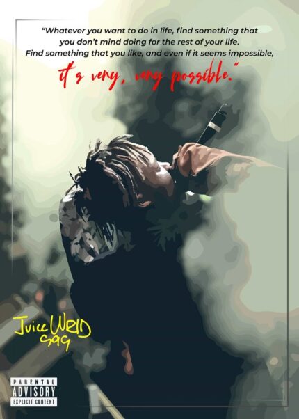 Juice WRLD 999 Music Poster
