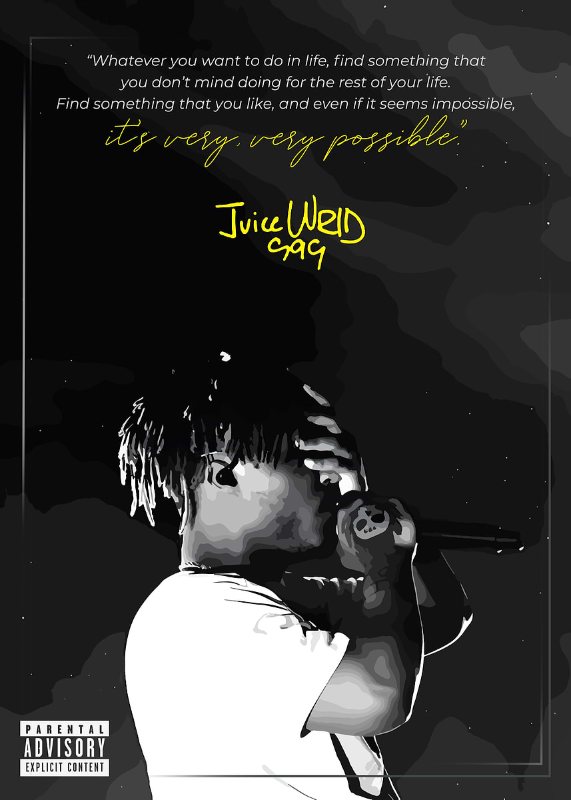 Juice WRLD 999 Music Poster