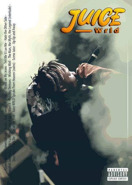 Juice Wrld Album Cover Music Poster