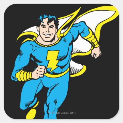 Junior Running Square Sticker