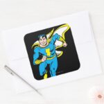 Junior Running Square Sticker