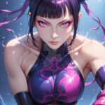 Juri Han Street Fighter Poster